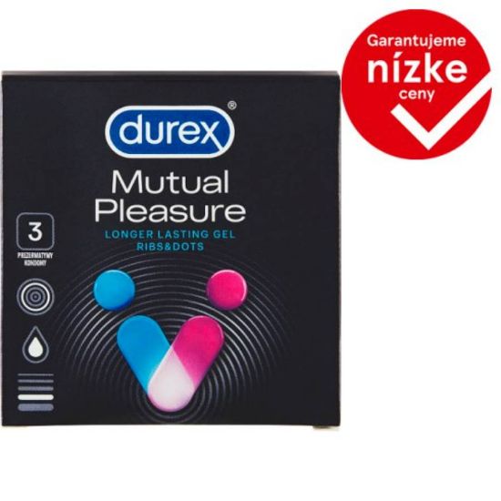 Picture of DUREX MUTUAL PLEASURE CONDOMS 3 PCS 3789