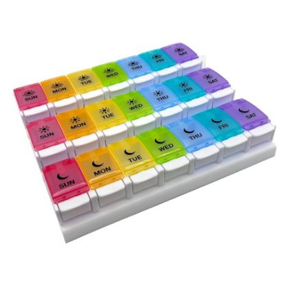 Picture of EASY DOSE WEEKLY PILL BOX#