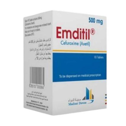Picture of EMDITIL 500 MG 10 TAB