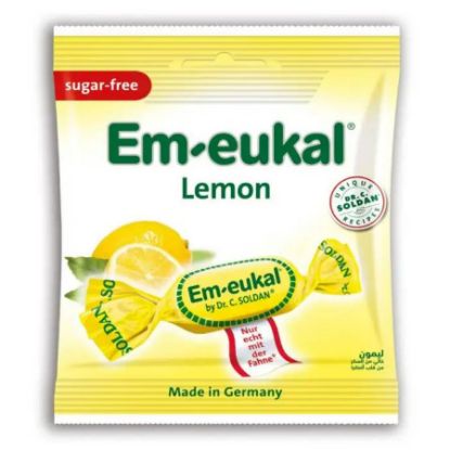 Picture of EM-EUKAL LEMON 12 LOZENGES