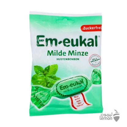 Picture of EM-EUKAL MILD MINT 12 LOZENGES