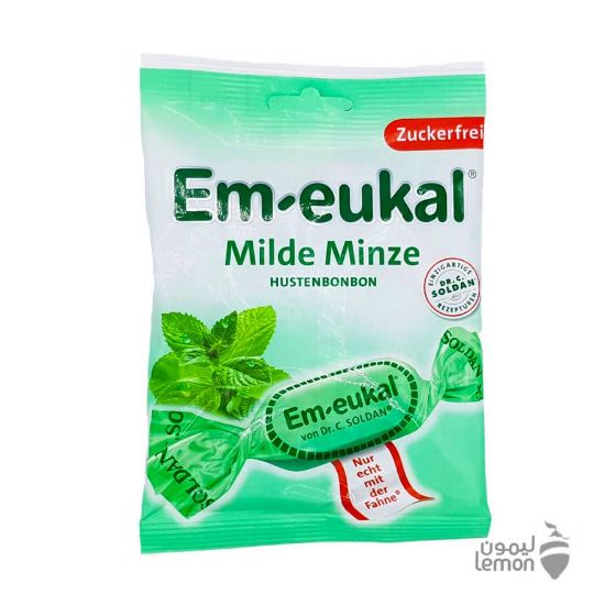Picture of EM-EUKAL MILD MINT 12 LOZENGES