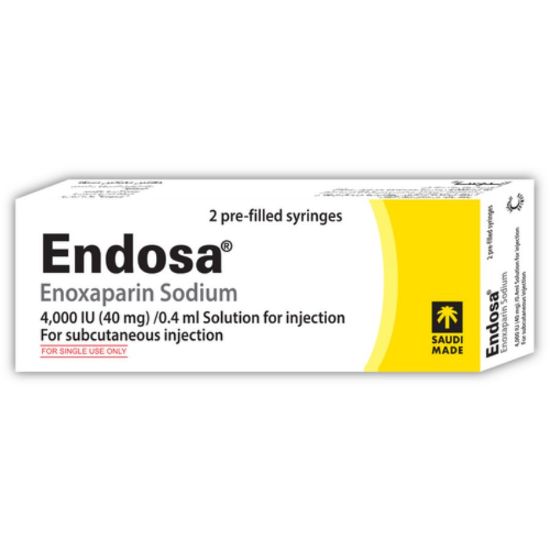 Picture of ENDOSA 40MG/0.4ML PRE-FILLED SYRING