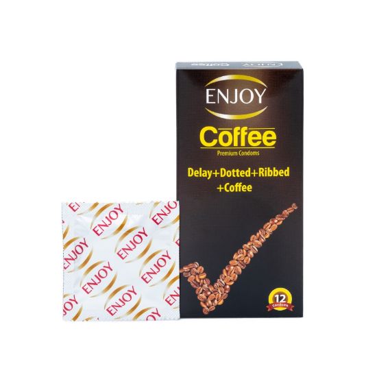 Picture of ENJOY COFFEE PREMIUM CONDOMS 3PCS