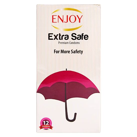 Picture of ENJOY EXTRA SAFE CONDOMS 12 PCS