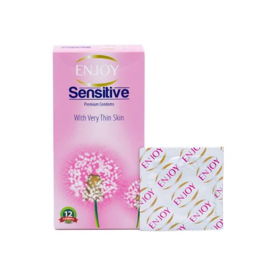 Picture of ENJOY SENSITIVE CONDOMS 12 PCS