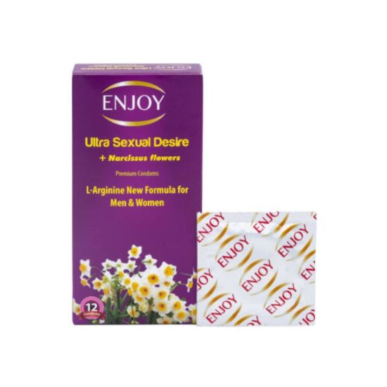 Picture of ENJOY U. S.D+NARCISSUS FLOWERS PREMIUM CONDOMS 12PCS