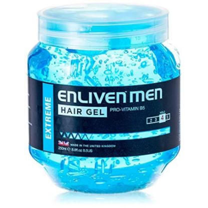 Picture of ENLIVEN MEN HAIR GEL EXTREME BLUE 250 ML