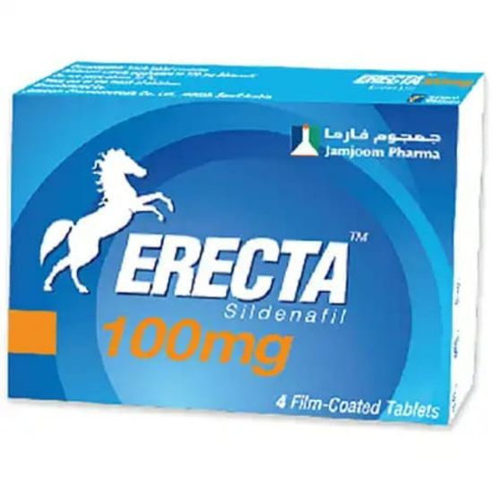 Picture of ERECTA 100 MG 4 TAB