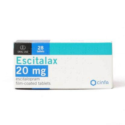 Picture of ESCITALAX 20MG F.C. 28TAB