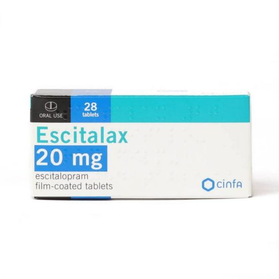Picture of ESCITALAX 20MG F.C. 28TAB