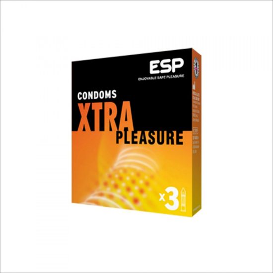 Picture of ESP XTRA PLEASURE 3 CONDOMS 2396