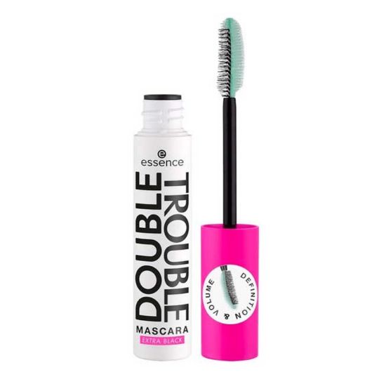 صورة ايسنس مسكره دبل تربل الوردية لتكثيف الرموش من