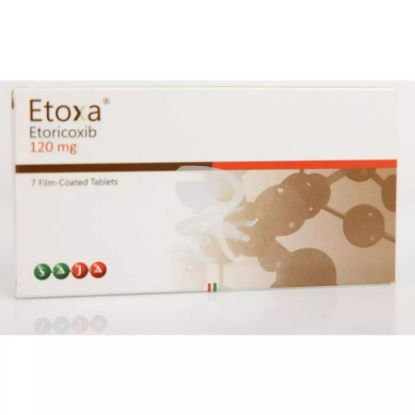 Picture of ETOXA 120 MG 7 TAB