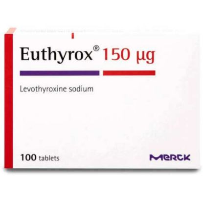 Picture of EUTHYROX 150 MG 100 TAB