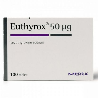 Picture of EUTHYROX 50 MG 100 TAB