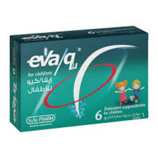 Picture of EVA/QU 6 SUPPOSITORY FOR CHILDREN