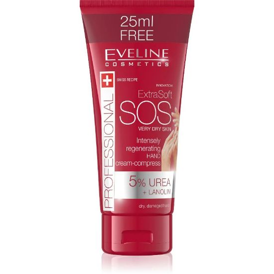 صورة Eveline SOS Intense Hand Cream 5% Urea 100 Ml 199