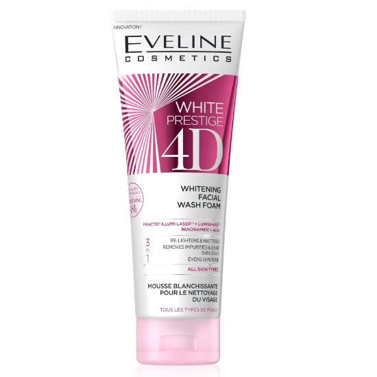 صورة Eveline White Prestige 4D Whitening Face Wash Foam 100 Ml379