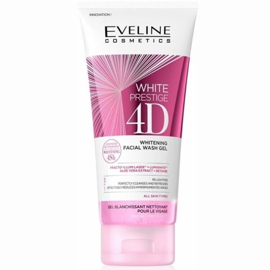 صورة Eveline White Prestige 4D Whitening Face Wash Gel 200 Ml 707