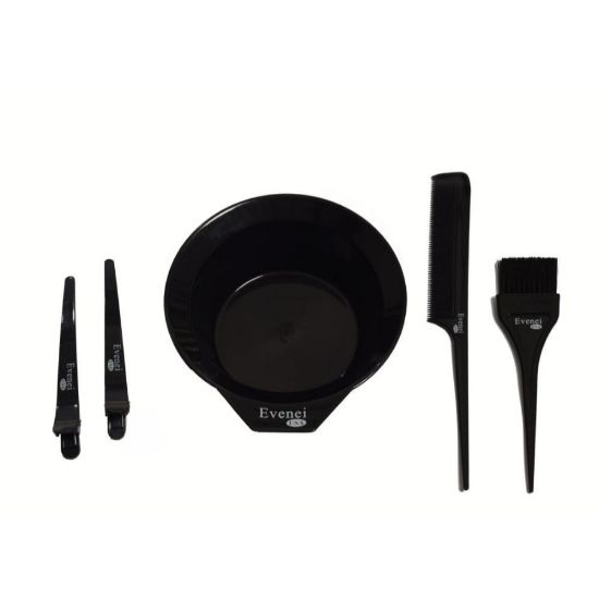 صورة ايفيني مجموعة ادوات صبغة الشعر/العلبة 5 قطع8030