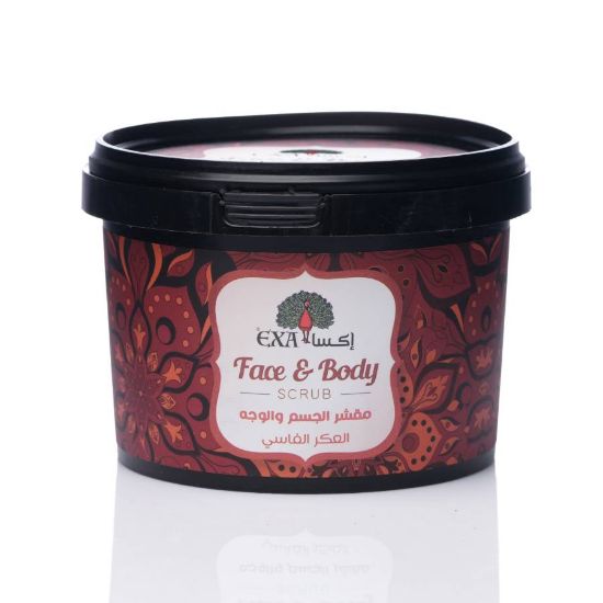 Picture of EXA AKER AL FASSI FACIAL AND BODY SCRUB 400G 24PCS