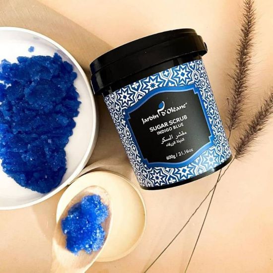 Picture of EXA BLUE INDIGO SALT SCRUB 600G 24PCS