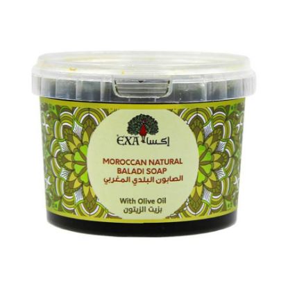 Picture of EXA MOROCCAN LOCAL SOAP WITH OLIVE OIL 1000 GM 12 PIECES