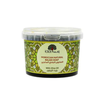 Picture of EXA MOROCCAN LOCAL SOAP WITH OLIVE OIL 500 G 24 PIECES