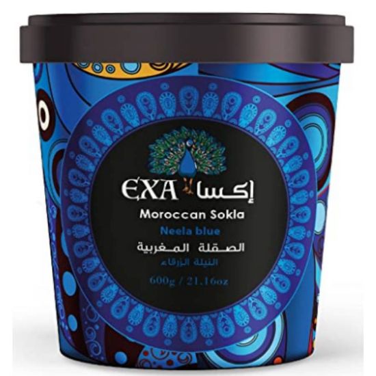 Picture of EXA SAQLA MOROCCAN BLUE INDIGO 400G 24PCS