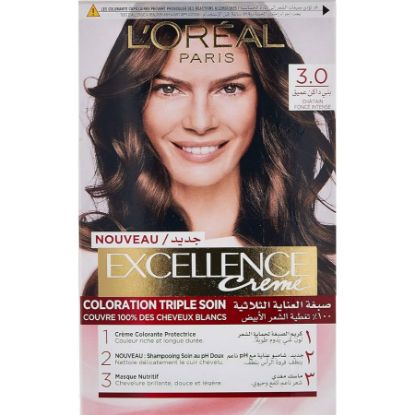 صورة 2016-04-000229 - اكسيلنس صبغه 3.0 بنى غامق