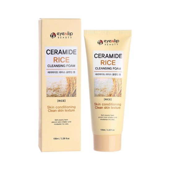 Picture of EYENLIP CERAMIDE RICE CLEANSING FOAM100ML