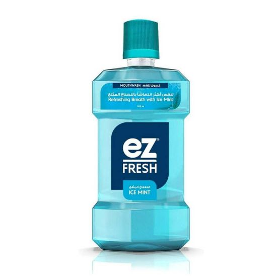 Picture of EZ FRESH ICE MINT MOUTH WASH 500 ML