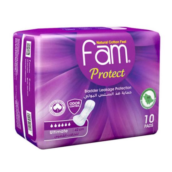 Picture of FAM BLADDER LEAKAGE PROTECTION ULIMATE 10 PAD 7457