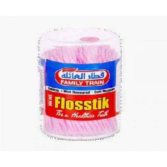 صورة نكاشة أسنان قطار العائلة بلاستيك مدور