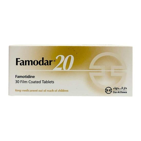 Picture of FAMODAR 20 MG 30 TABS
