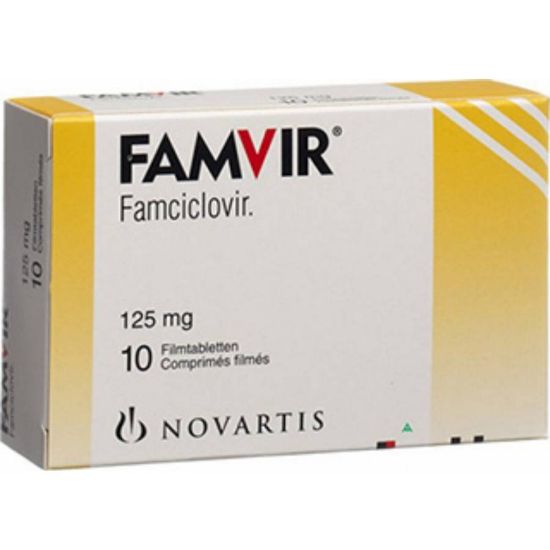 Picture of FAMVIR 125MG F.C. 10TAB
