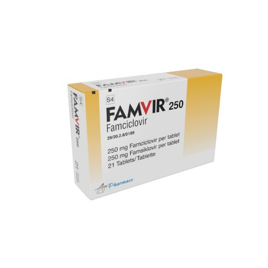 Picture of FAMVIR 250MG 21TAB