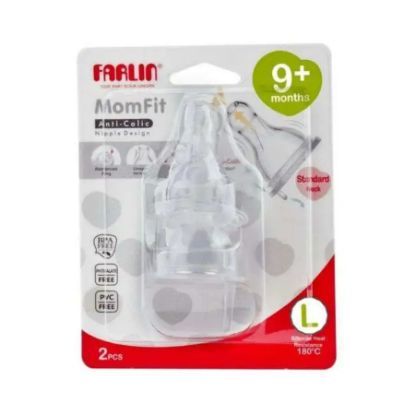 Picture of FARLIN ANTI COLIC NIPPLE 2 L 9+ 21011-1724
