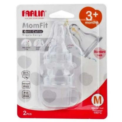 Picture of FARLIN ANTI COLIC NIPPLE 2 M 3+ 21011-21717