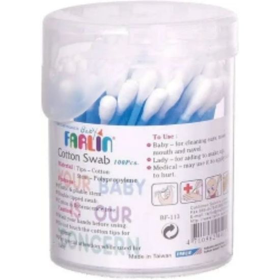Picture of FARLIN COTTON BUDS 100 PCS 113 - 41136