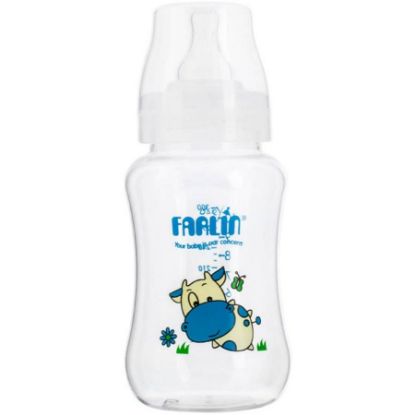 Picture of FARLIN FEEDING BOTTLE PLASTIC WIDE NECK 300 ML 805 -8051