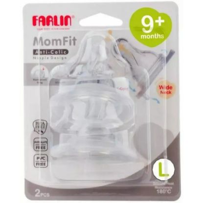 Picture of FARLIN NIPPLE FOR WIDE-NECK BOTTLES L 2 PSC 22005-1687