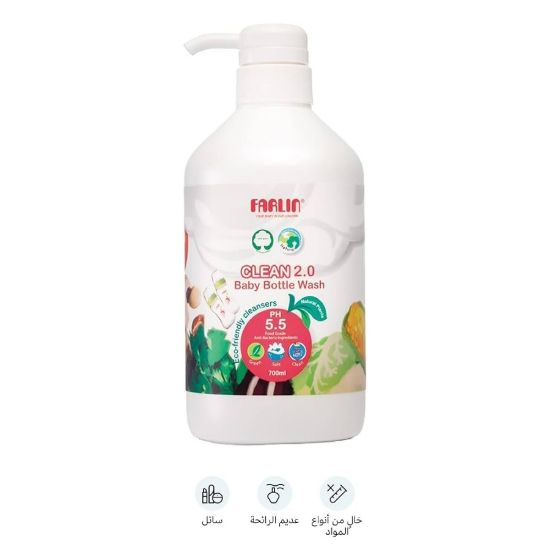 Picture of FARLIN-BABY BOTTLE WASH REFILL PACK 700ML