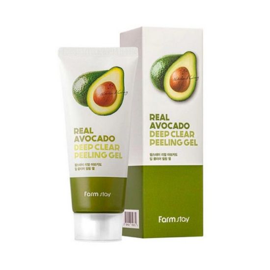 Picture of FARMSTAY REAL AVOCADO DEEP CLEAR PEELING GEL 100ML