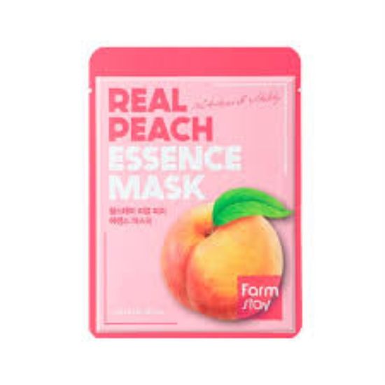 Picture of FARMSTAY REAL PEACH ESSENCE MASK SHEET 23ML