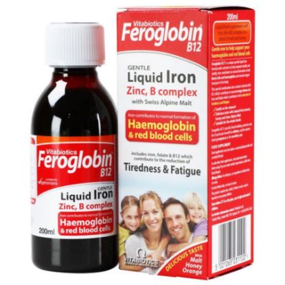 Picture of FEROGLOBIN B12 SYRUP 200 ML