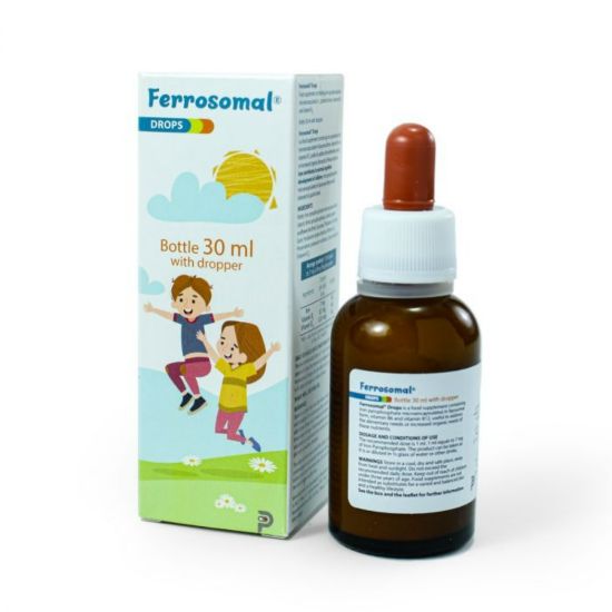 صورة فيروسومال قطره حديد 30 مل