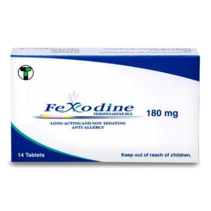 Picture of FEXODINE 180 MG 14 TAB