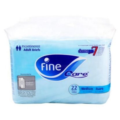 Picture of FINE CARE ADULT BRIEF MEDIUM 4 X 22 PCS 6400